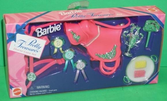 Mattel - Barbie - Pretty Treasures - Horse Care Set - Accessory